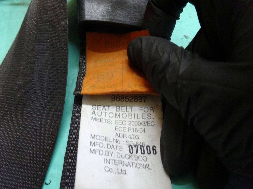 фото №6, Opel antara 08r pas безопасности правый перед 96852897