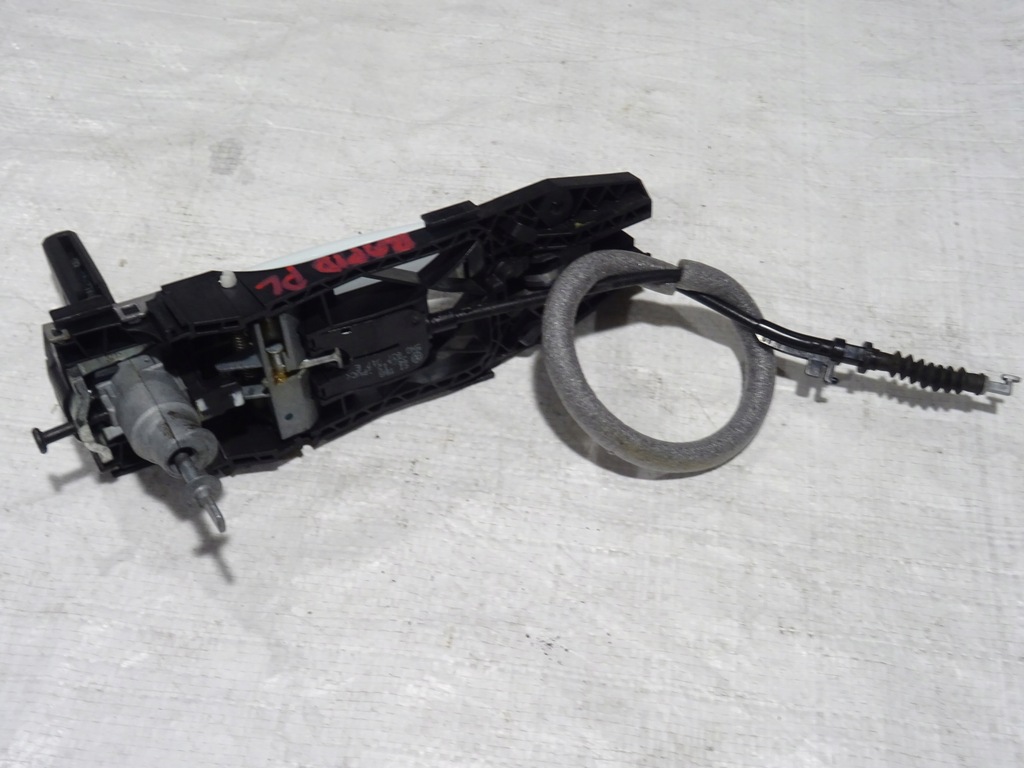 фото №5, Ручка наружная дверь перед левая с ключ skoda rapid 5ja 12-19 lf9f