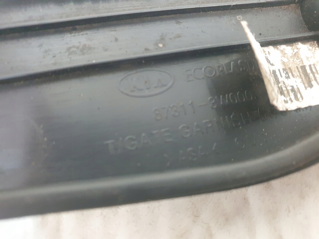 фото №6, Kia sportage 3 iii молдинг накладка крышки задний oryg