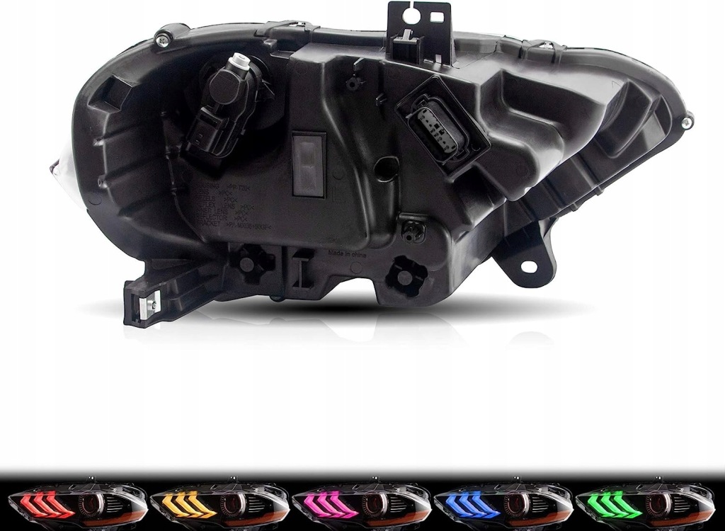 Ford mustang 2018-2023 фара ліхтарі  передні rgb led vland комплект Оригінал