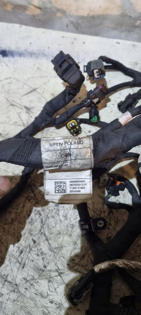 фото №5, Электропроводка двигателя alfa stelvio quadrifoglio giulia 2.9 510km qv6700521260