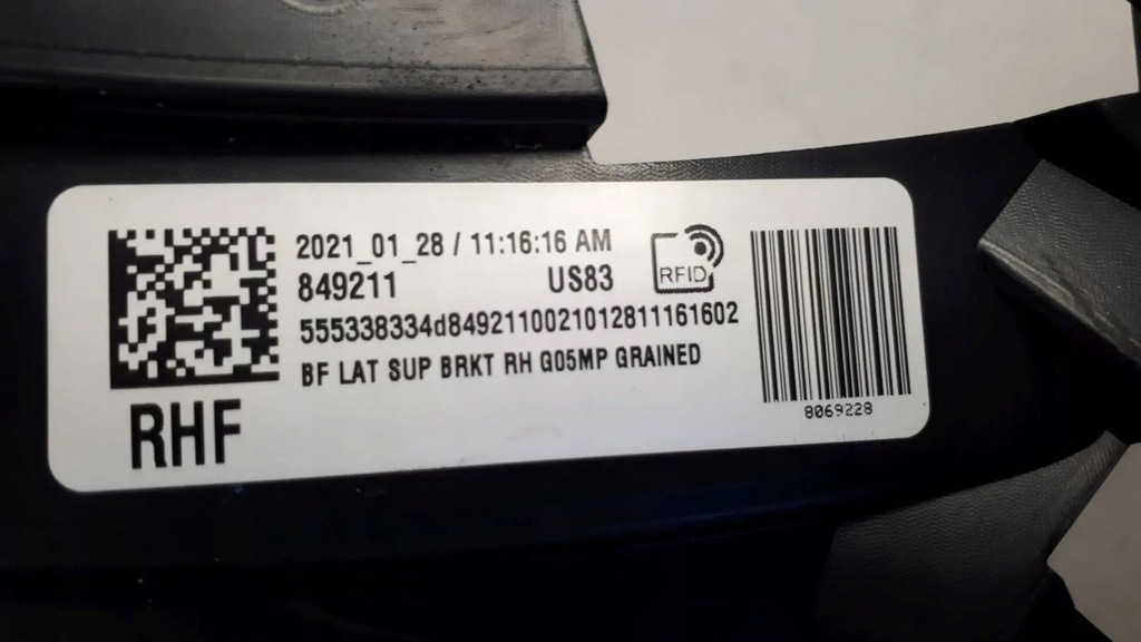 фото №10, Bmw x-5 g-05 2018-2023 напрямна бампера правий перед