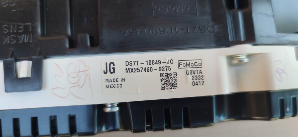 фото №9, Ford mondeo mk5 fusion 2.0 ecoboost лічильник прилади