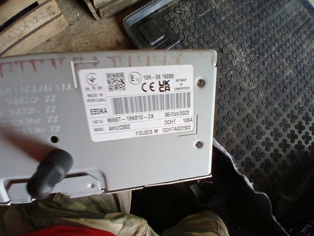 фото №3, Ford kuga mk3 радио навигация mx6t-18kb10-za