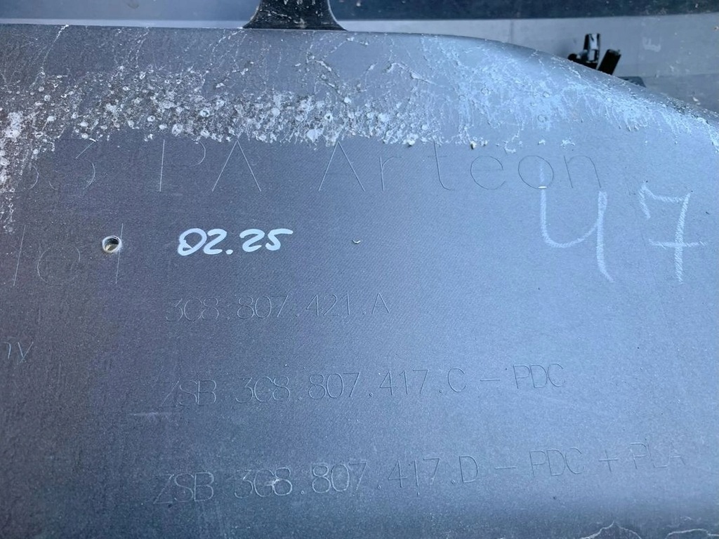 фото №6, Volkswagen arteon r-line fl 20r pdc бампер задня задній vw r line lift 2020