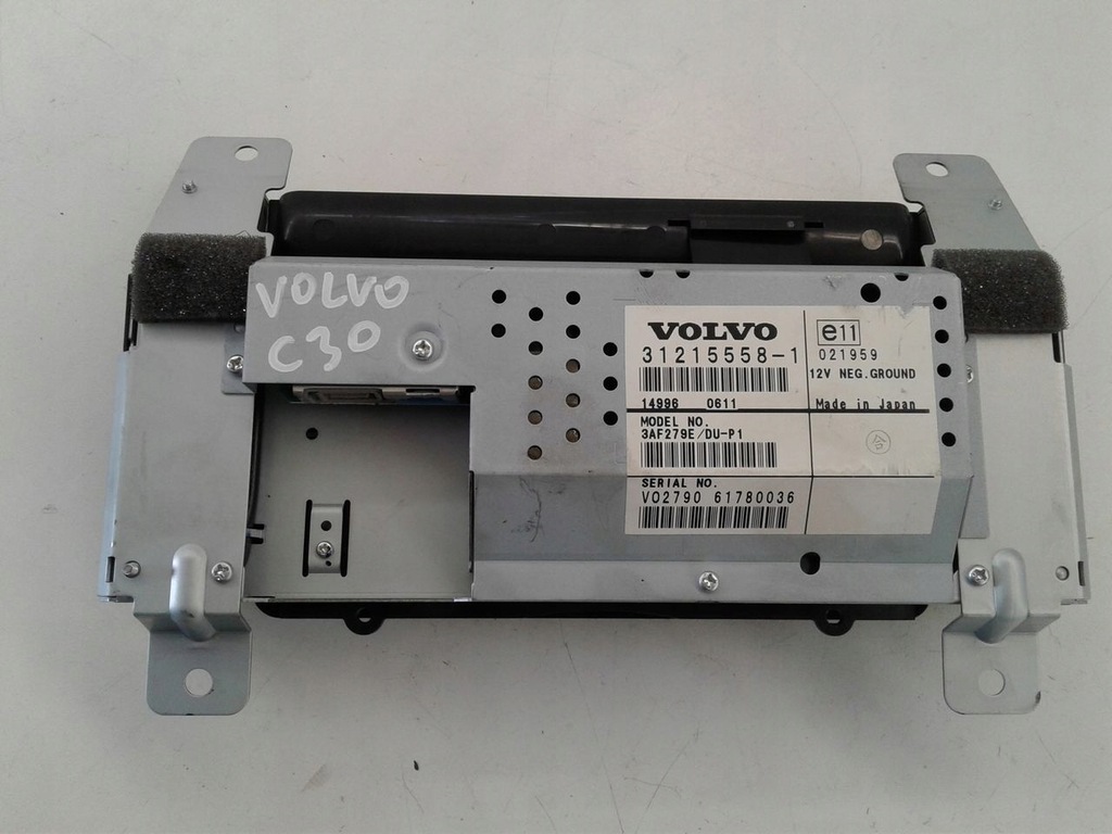 фото №4, Дисплей навігації 31215558 volvo c30 2,0