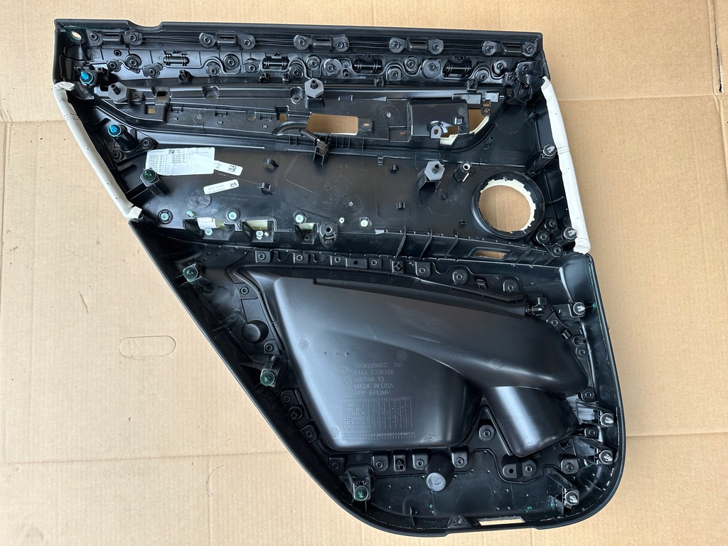 фото №5, X6 f16 обшивка обивка правый задняя 51427415494