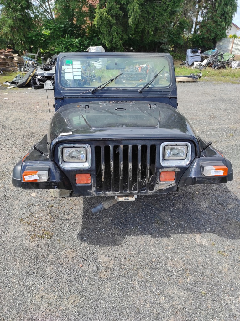 фото №6, Капот лампы решётка радиатора решётка радиатора jeep wrangler yj 2.5