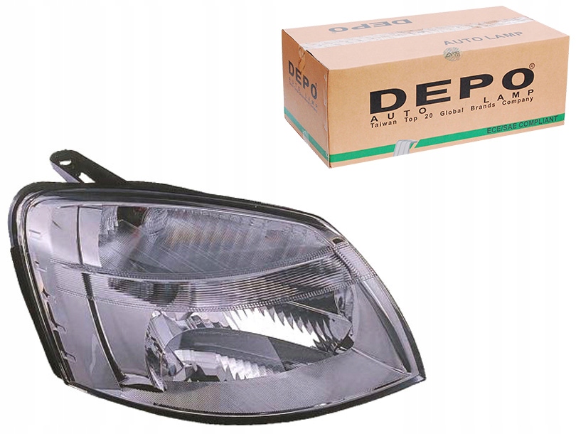 Купити Фара citroen berlingo 96-11 pr h4 лампочка w5w