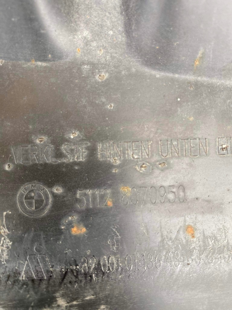 фото №9, Bmw 1 m-pakiek диффузор заднего бампера оригинал