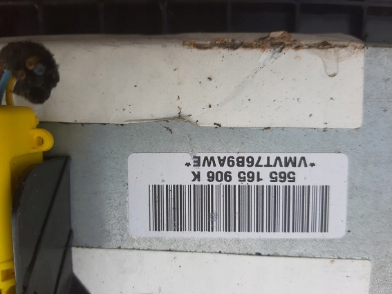 фото №5, Консоль панель приладів панель приладів подушка безпеки skoda fabia i lift