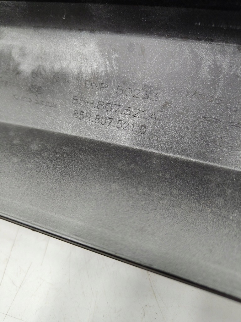 фото №10, Audi q6 e-tron диффузор накладка молдинг бампера задняя заднего 85h807521a