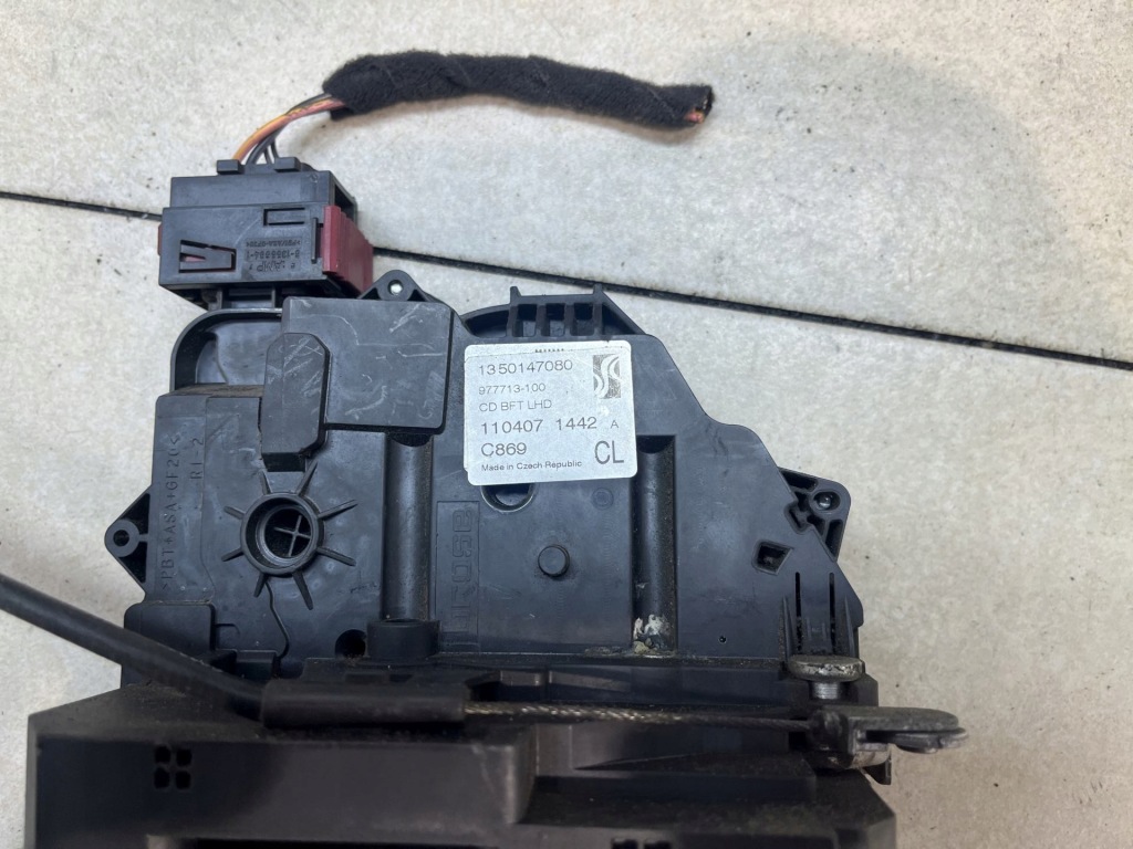 фото №4, Замок дверь правый перед jumper ii 2.2 hdi 1350147080