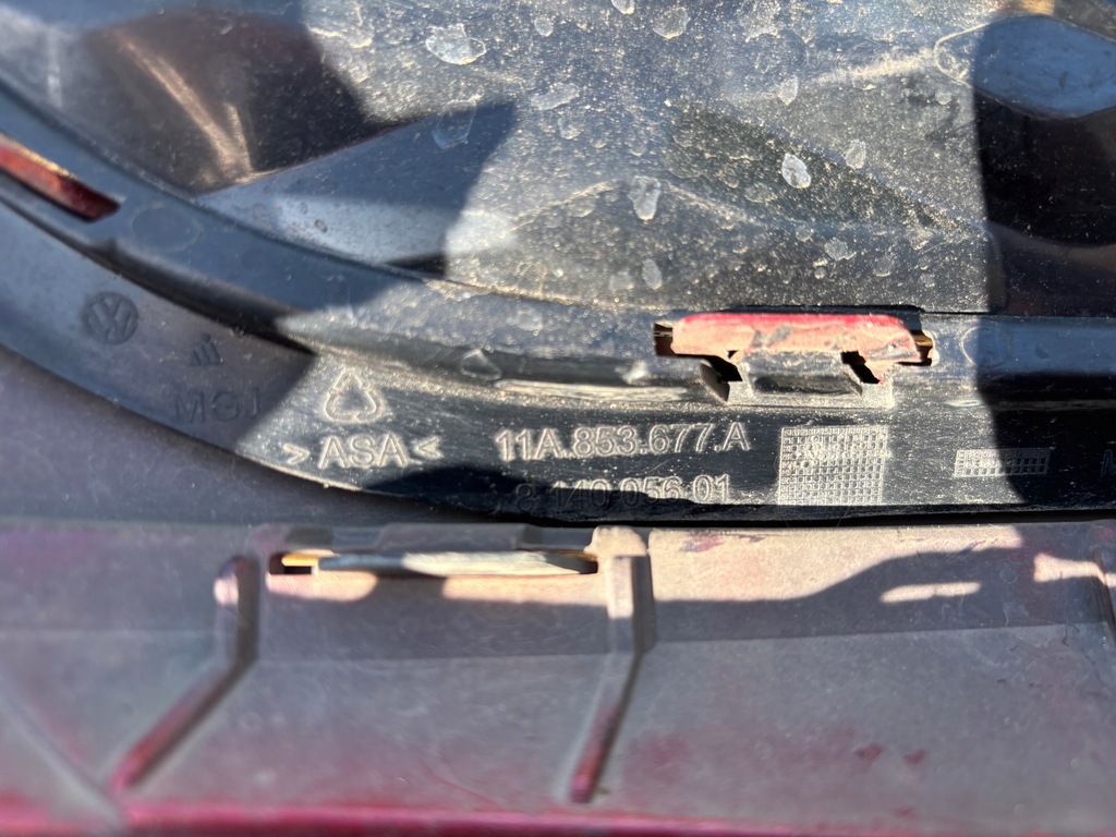 фото №9, Vw id.4 id4 спойлер решётка бампер перед передний