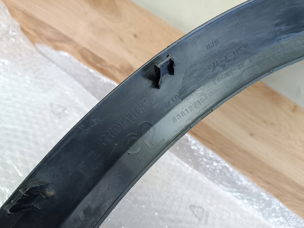 фото №10, Renault captur ii 2019+ молдинг накладка na крыло правый передний 638127184r