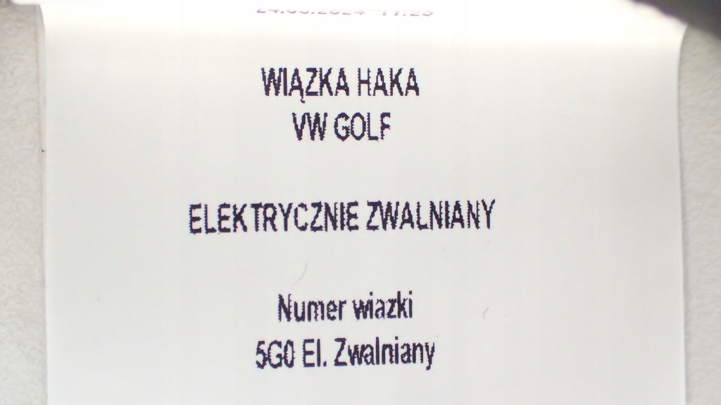 фото №8, Nowa джгут фаркоп буксирувальний vw golf vii 5g0 + модуль 5h2907383c