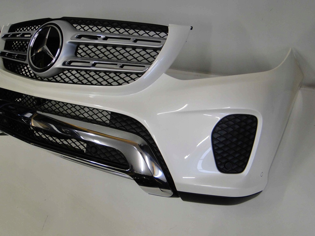 фото №9, Mercedes gls x166 166 капот бампер передній крила перед білий 799