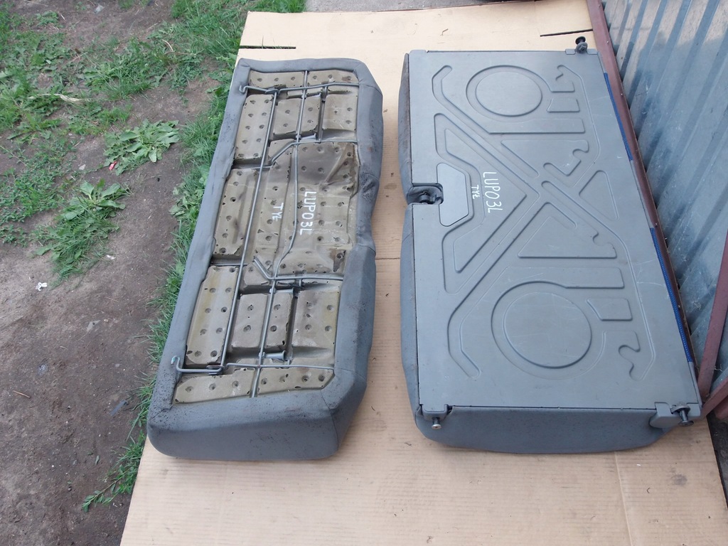 фото №4, Заднє сидіння задня комплект vw lupo