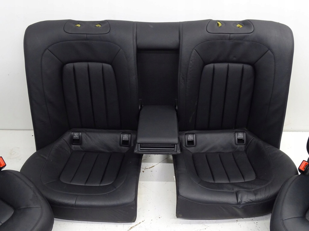 фото №9, Kpl сиденья заднее сиденье обивка кожа mercedes cls w218 sedan подогрев !