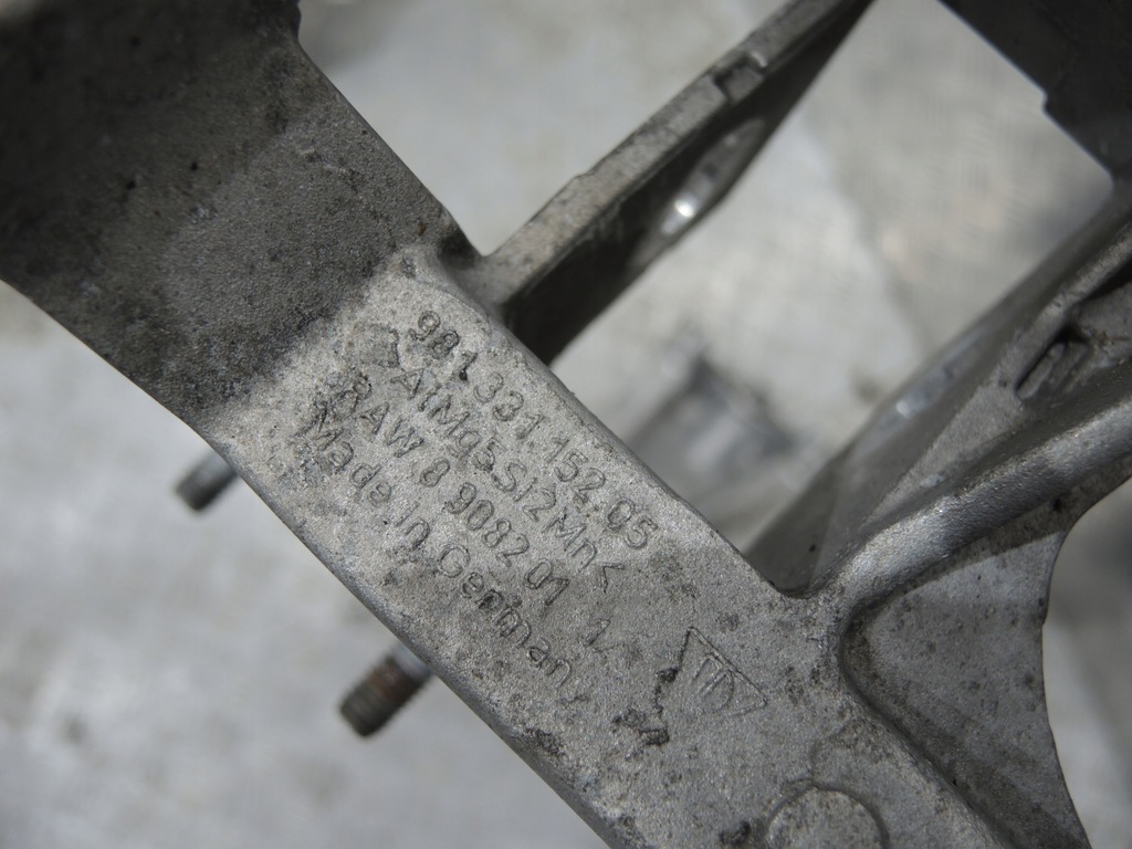 фото №5, Підрамник підрамник задня porsche cayman boxster 981 2.7i 98133107104