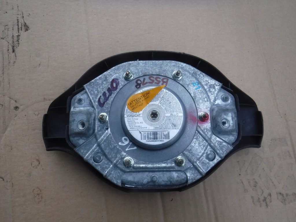 фото №2, Подушка водія подушка безпеки renault clio ii 7700433028