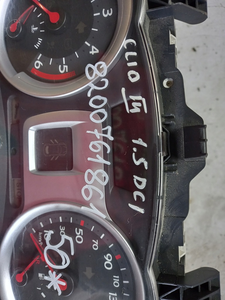 фото №5, Лічильник прилади renault оригінальний номер 8200761861