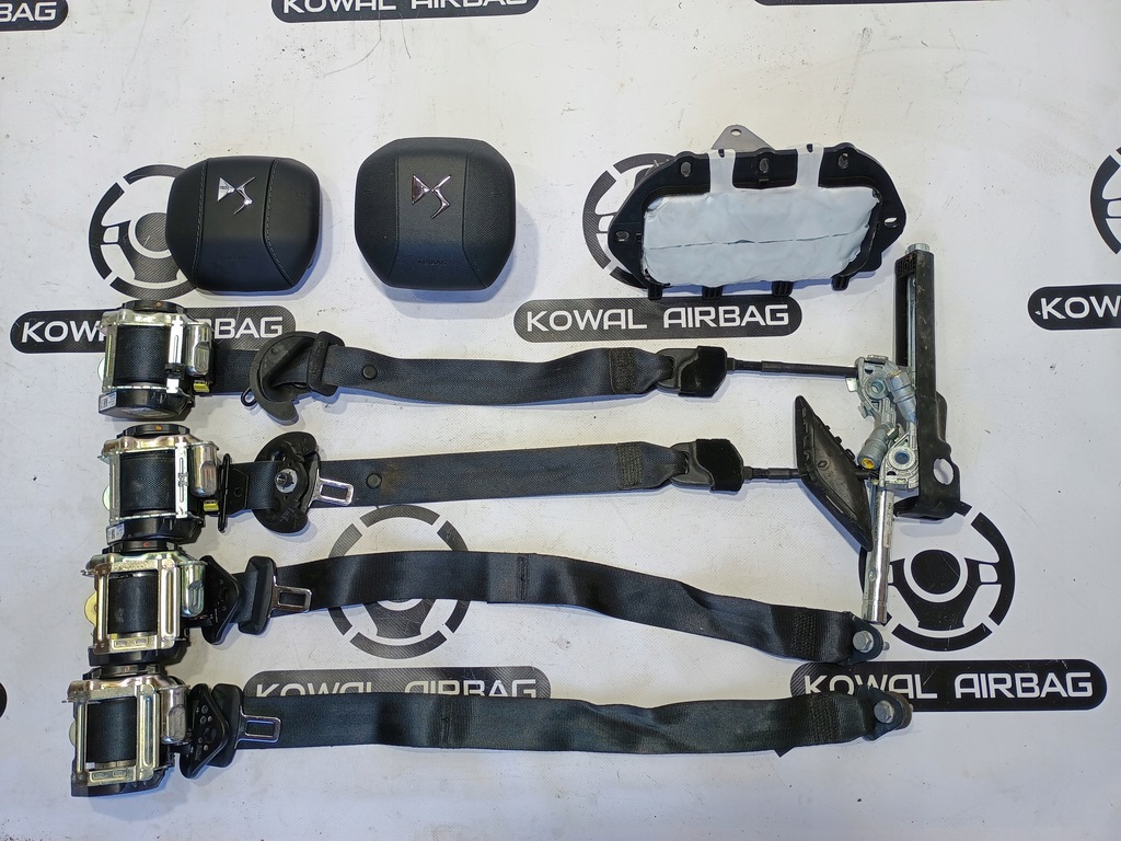 фото №7, Citroen ds7 / ds7 crossback панель приладів подушка безпеки подушки безпеки ремені оригінал