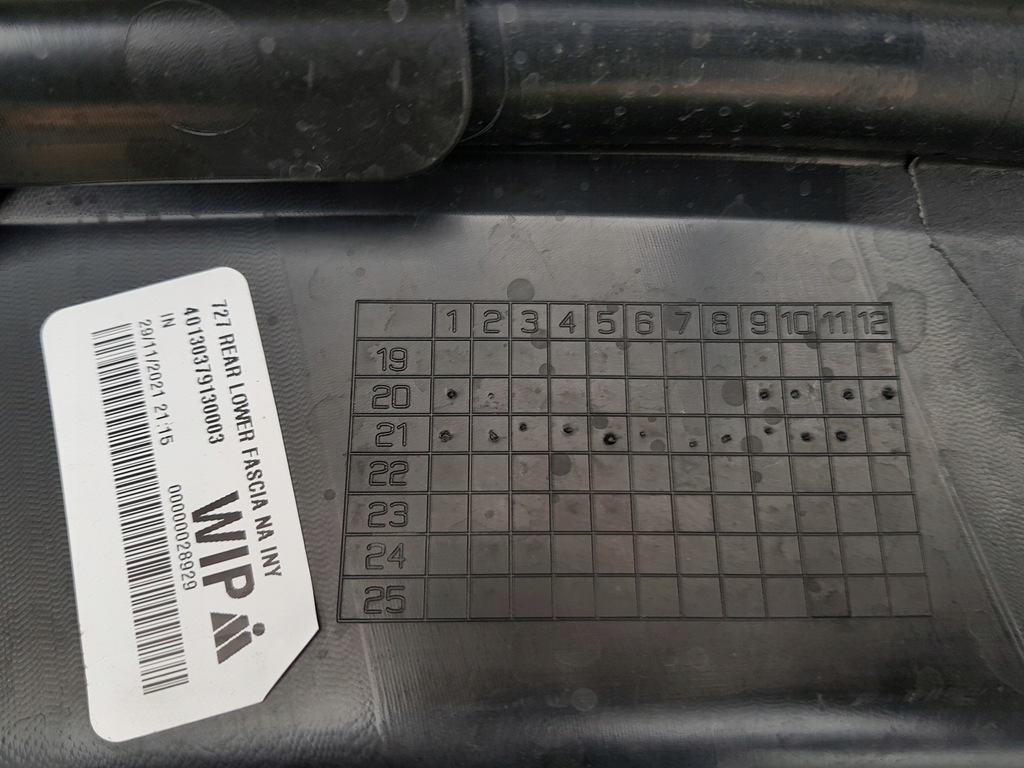 фото №14, Ford mustang mach-e 21- диффузор накладка спойлер бампера задняя lj8b-17f954-a