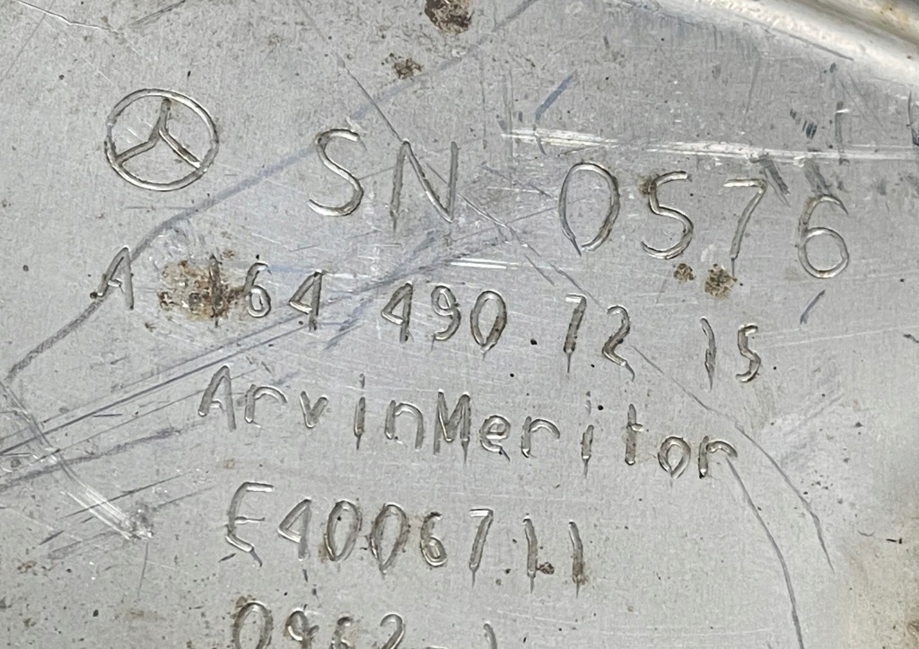 фото №6, Гаситель конечный правый mercedes ml 164 a1644907215