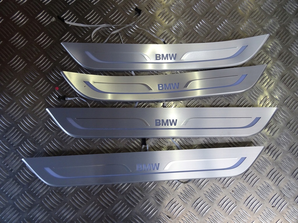фото №1, Bmw 7 g11 накладки підсвічувані порогові