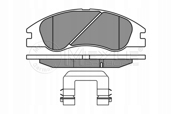 фото №15, Тормозные колодки ham. kia p. cerato 04- с датчиком