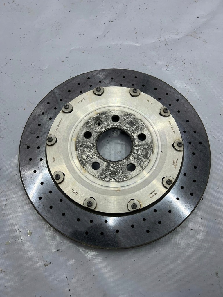 фото №13, Гальмівні диски супорти гальма керамічні 400mm комплект перед задня audi a8 s8 d4