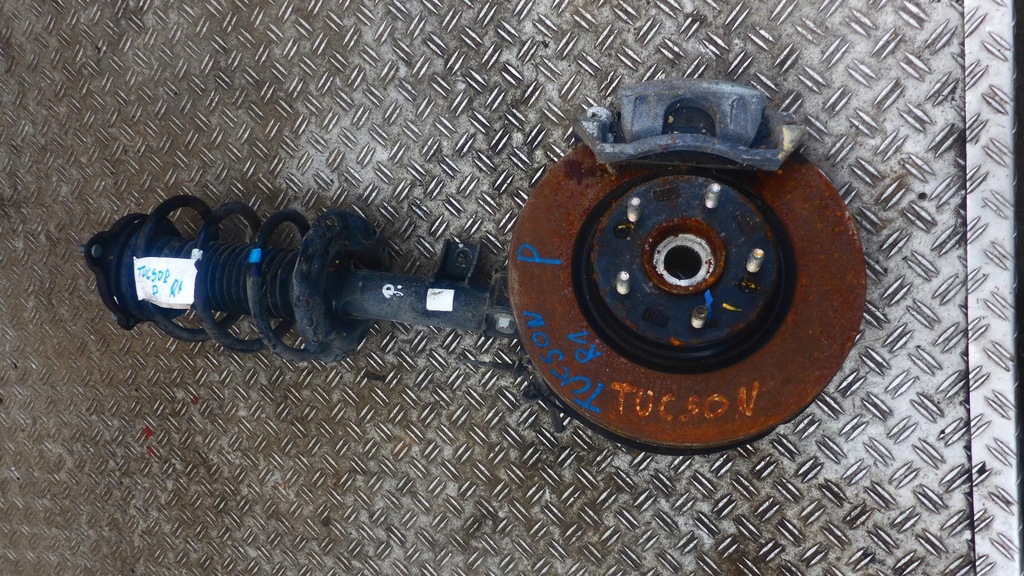 фото №1, Поворотний кулак правий перед hyundai tucson