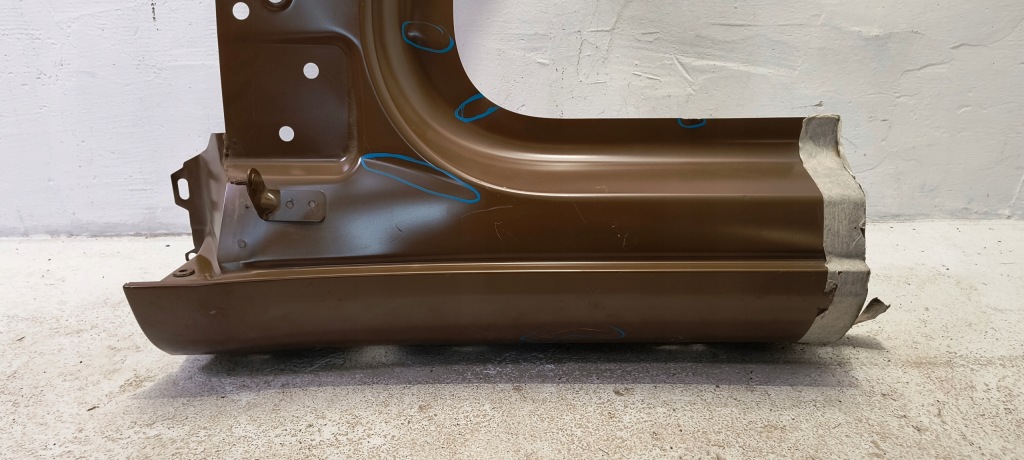 фото №3, Порог блок двигателя левый перед обшивка tesla model 3