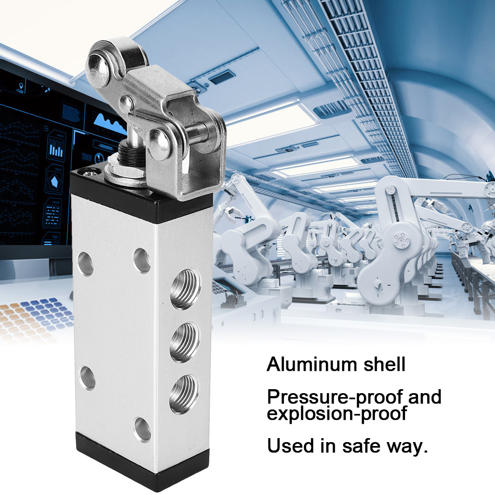 фото №6, Клапан ручний dwupozycyjny, pięciodrogowy клапан