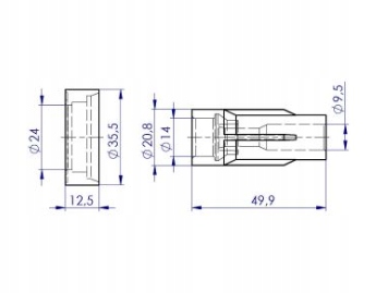 Наконечник котушки fiat, opel, suzuki tesla cp101 Доставка