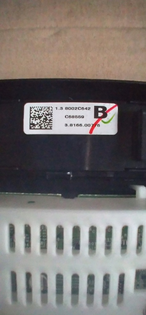 фото №5, Mitsubishi outlander iii декоры решётка обдув выключатель 8002c642 8030a201