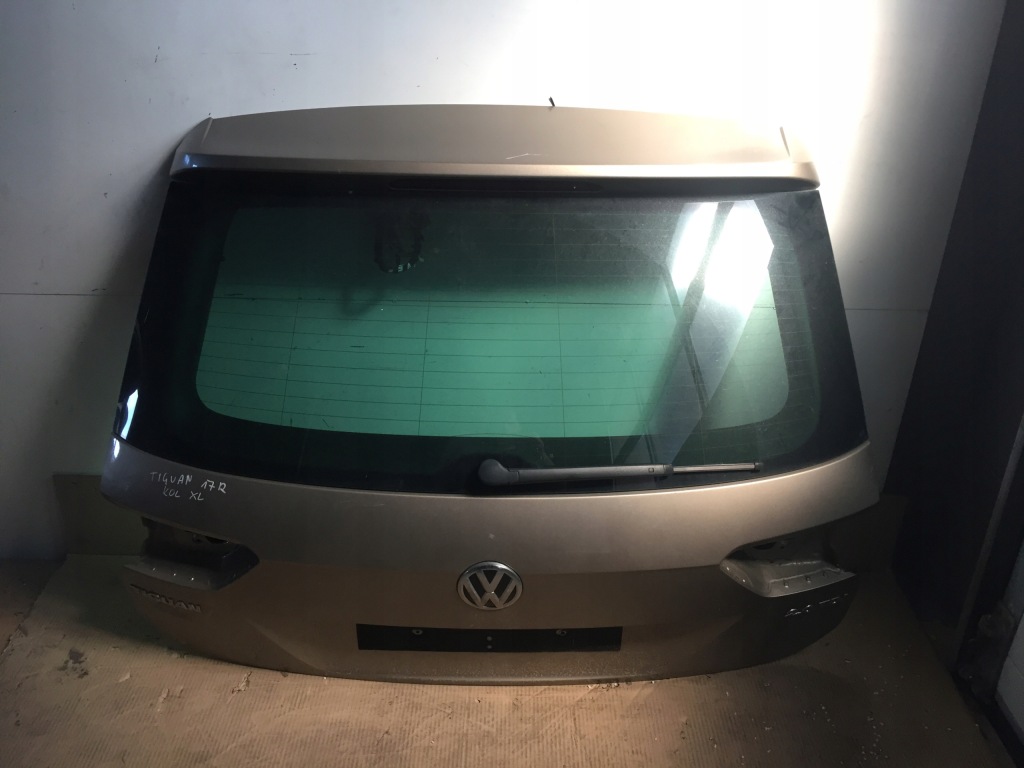 фото №1, Vw tiguan ii 5na задняя lc9x бампер задний + крышка багажника багажника + лампы лампа