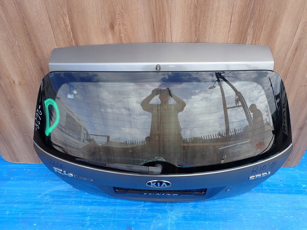 фото №11, Kia rio ii 05- крышка багажника задняя багажника