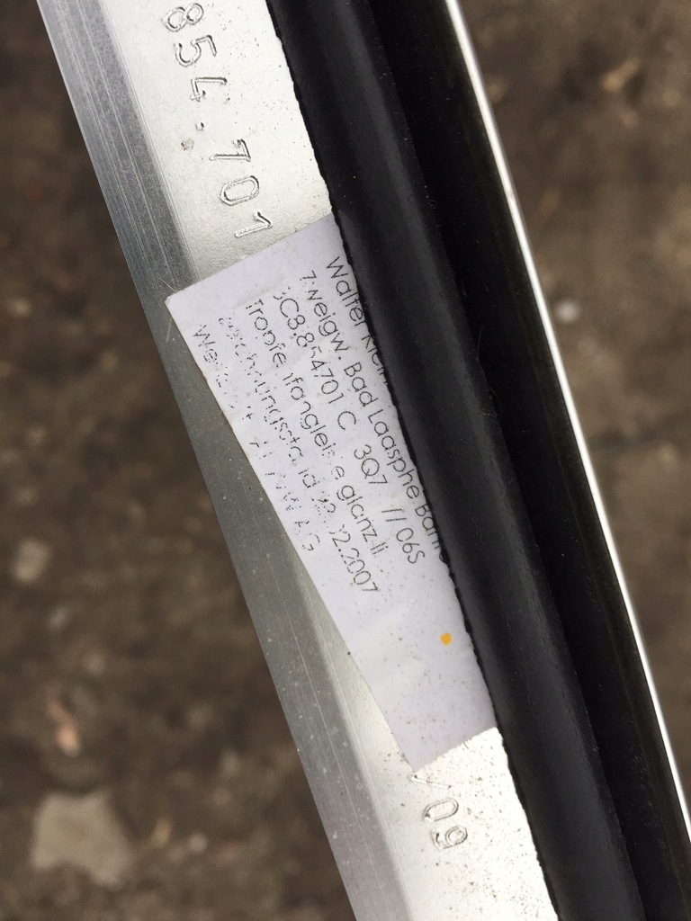 фото №13, Vw passat cc молдинг хром дах лівий 3c8854701c