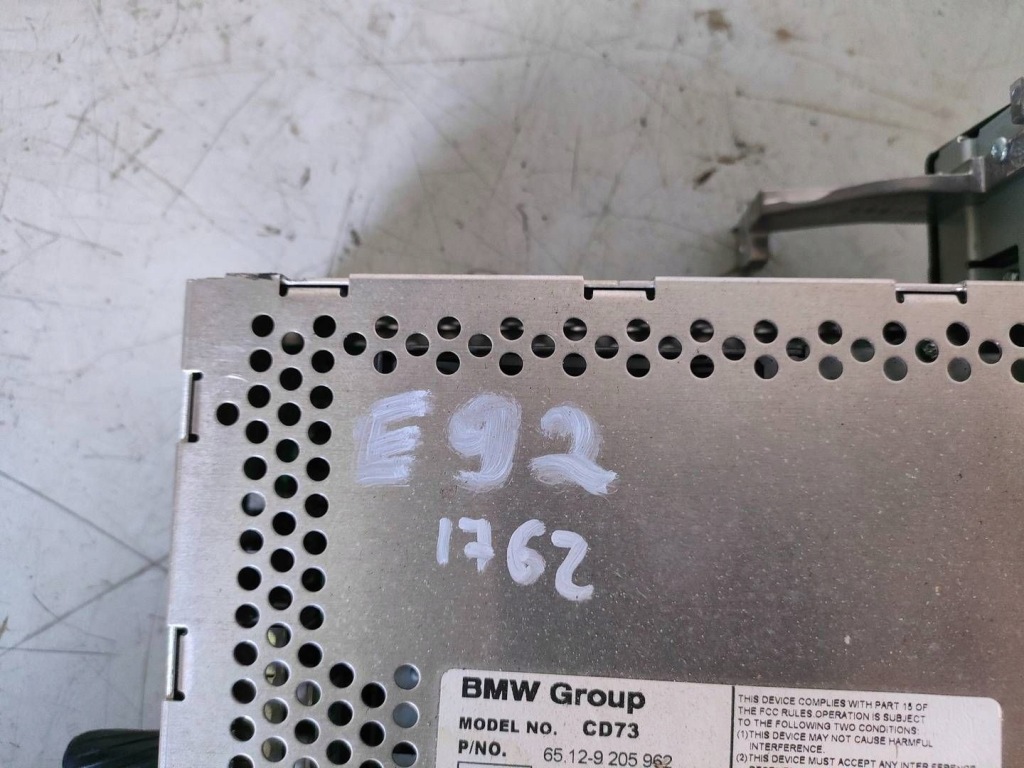 Bmw e92 радіо cd 9205962 Оригінал