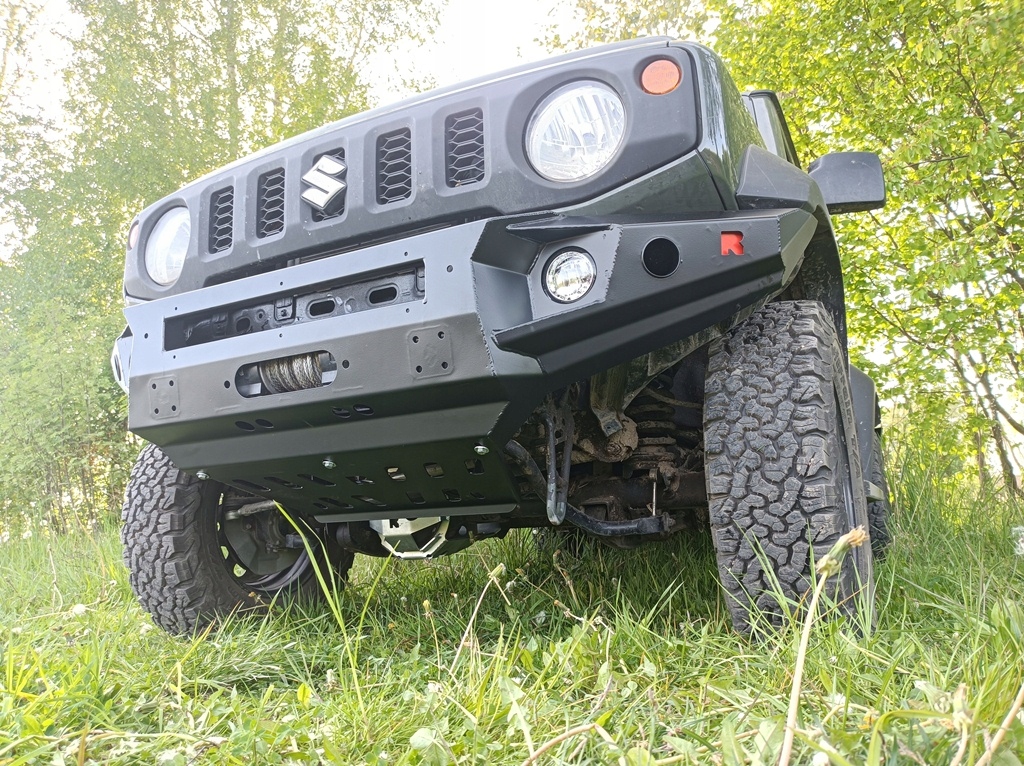 фото №11, Suzuki jimny iv бампер стальной задняя задний rtech