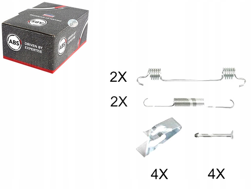 фото №1, Пружины do колодка ham. mercedes w163 98-05 a.b.s