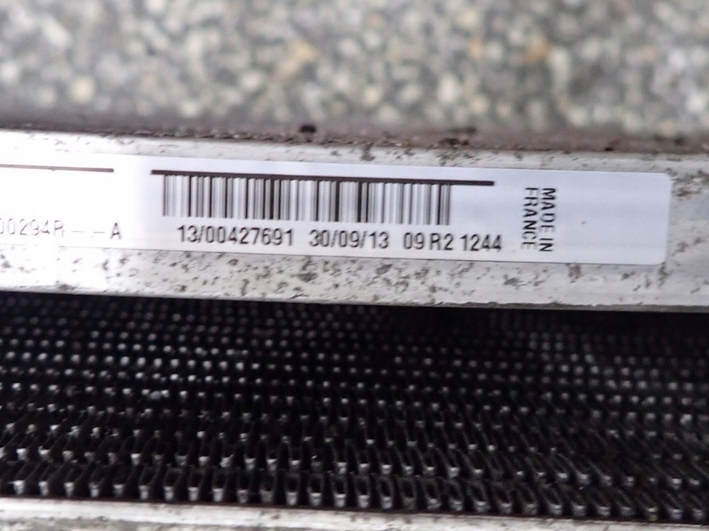 Радиатор воды кондиционера европа renault scenic 3 1.2i tce 13r с Разборки