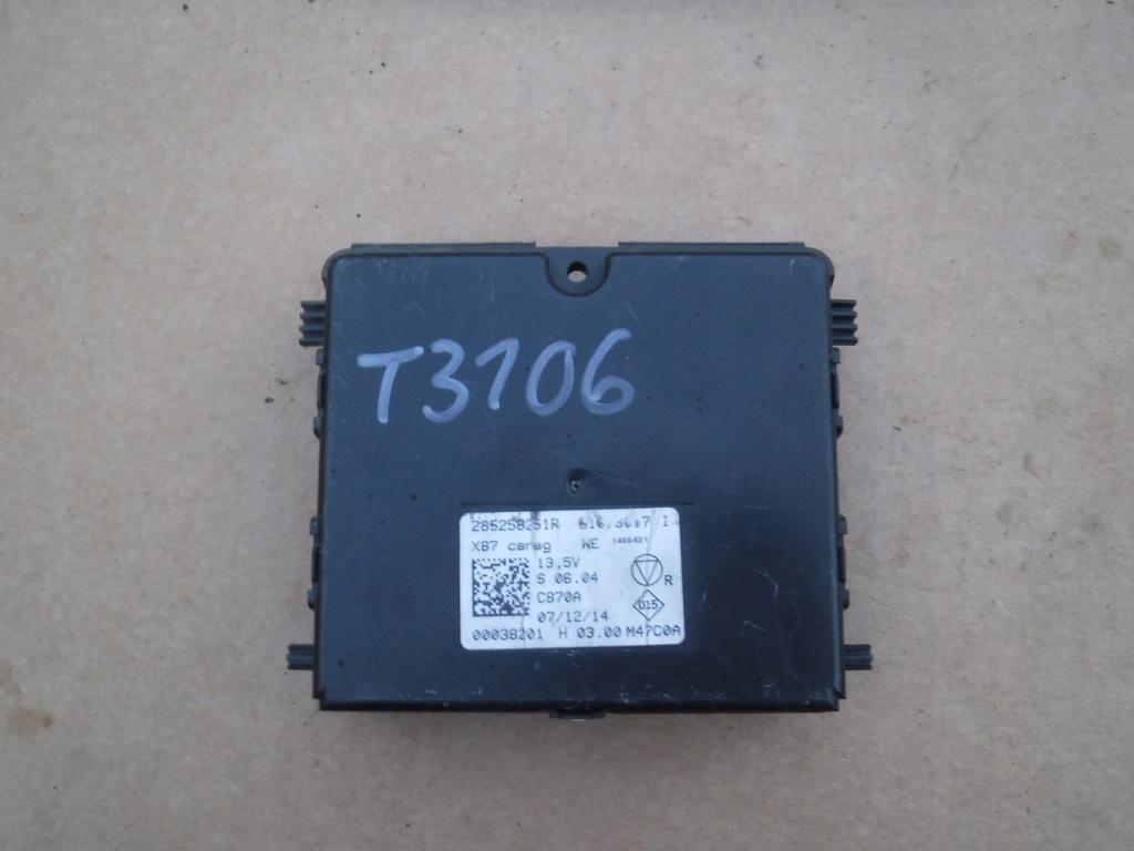 фото №1, Модуль комфорта renault captur 285258251r