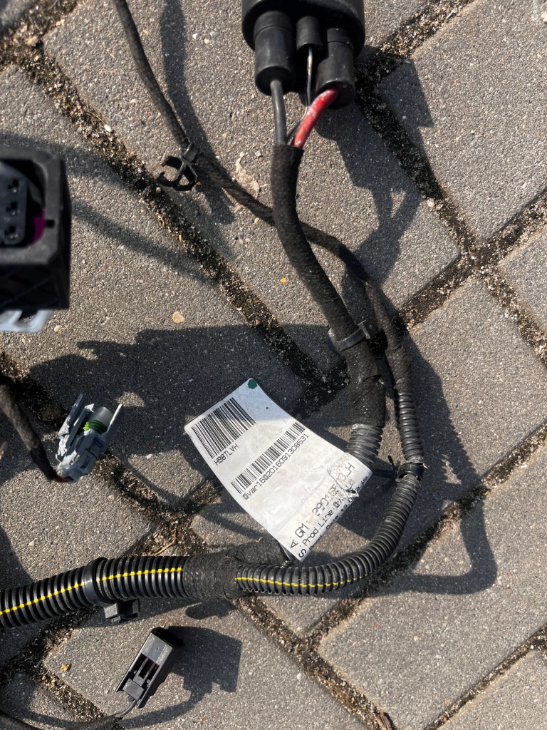 Opel astra k 1.6 cdti жгут электропроводка поперечина передний лампа 39016533 в Украине