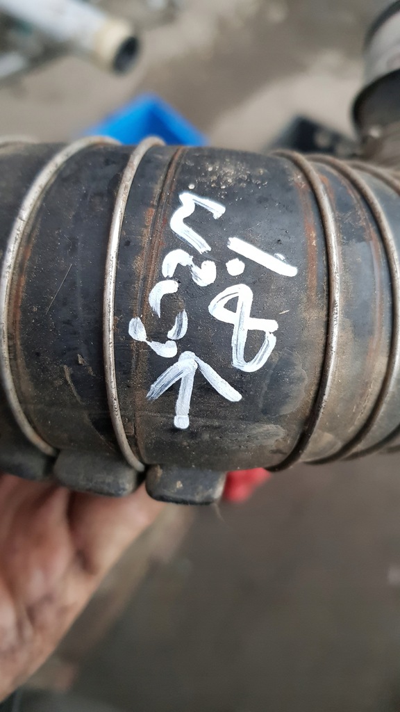 фото №4, Mercedes w203 1.8k шланг труба повітря