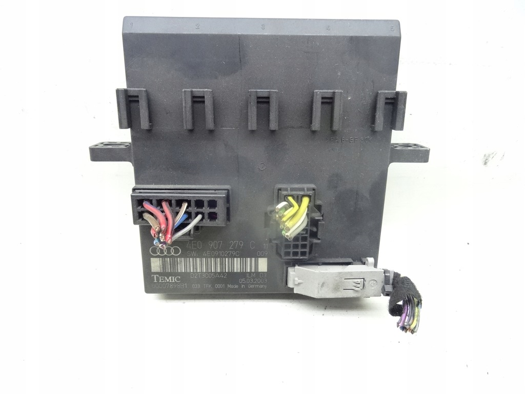 фото №1, 4e0907279c audi a8 d3 модуль блок керування світла