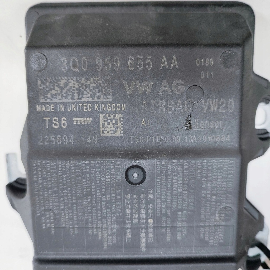 фото №8, Skoda octavia mk3 5e 2013 блок керування / модуль подушка безпеки