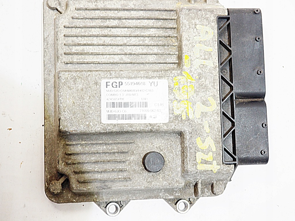 фото №6, Opel combo 1,3 бортовой компьютер fgp 55194018 yu
